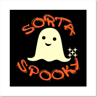 Sorta Spooky Adorable Ghost Posters and Art